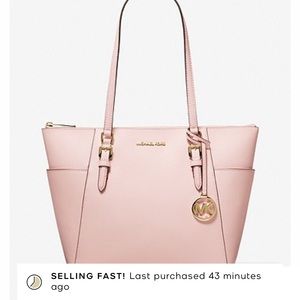michael kors charolett zip tote